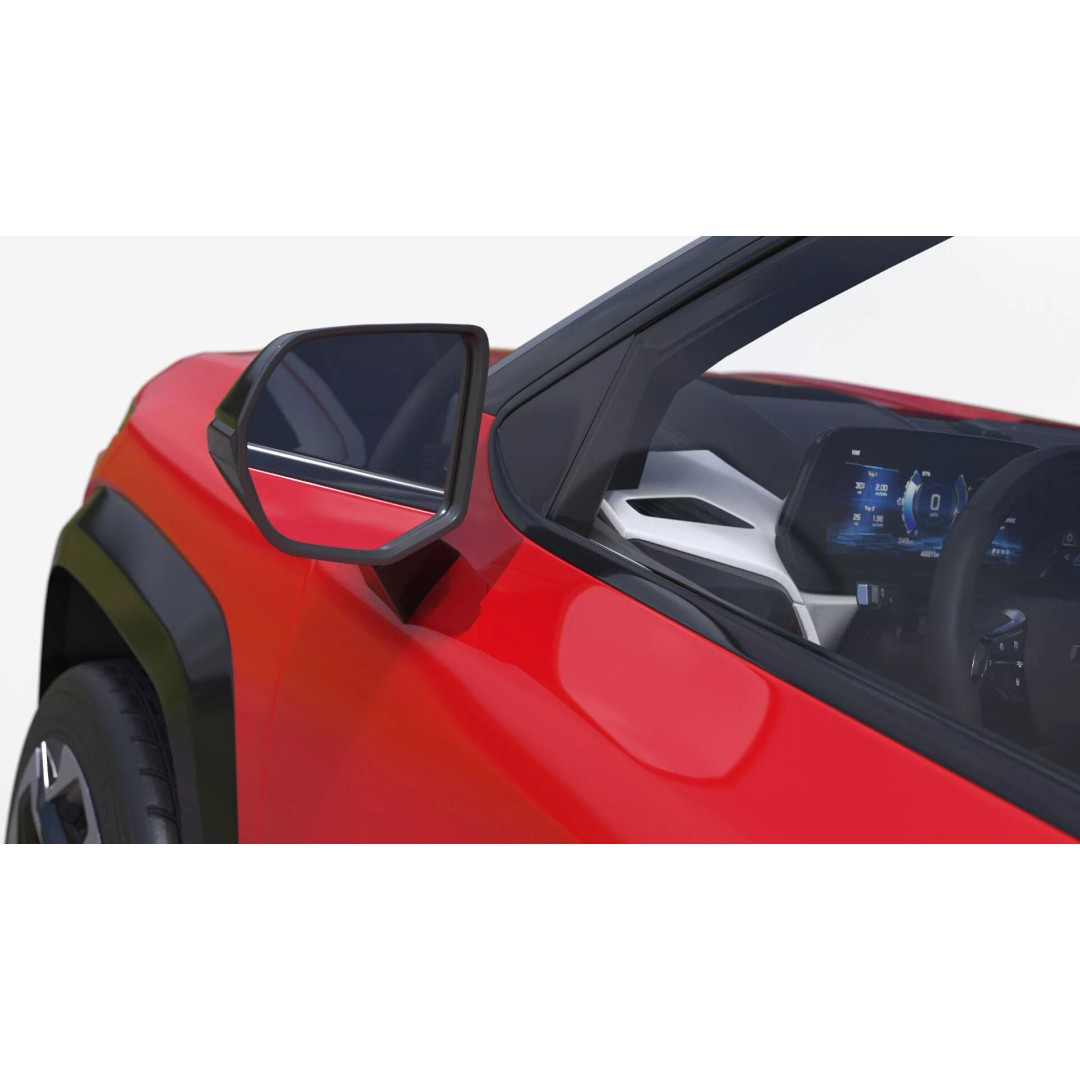 Chevrolet Silverado EV 2024 Red 3D Model – High Poly PBR Vehicle Asset - View 22