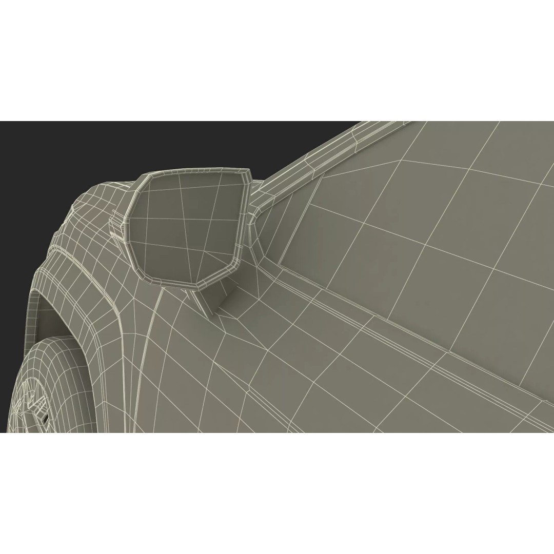 Chevrolet Silverado EV 2024 Red 3D Model – High Poly PBR Vehicle Asset - View 45