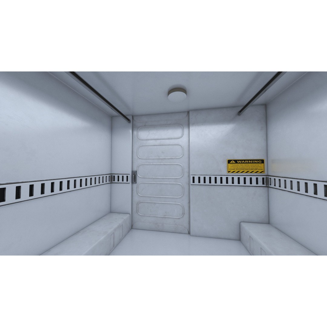 USA Grumman LLV Post Car 3D Model – High Quality PBR Vehicle, FBX - View 8