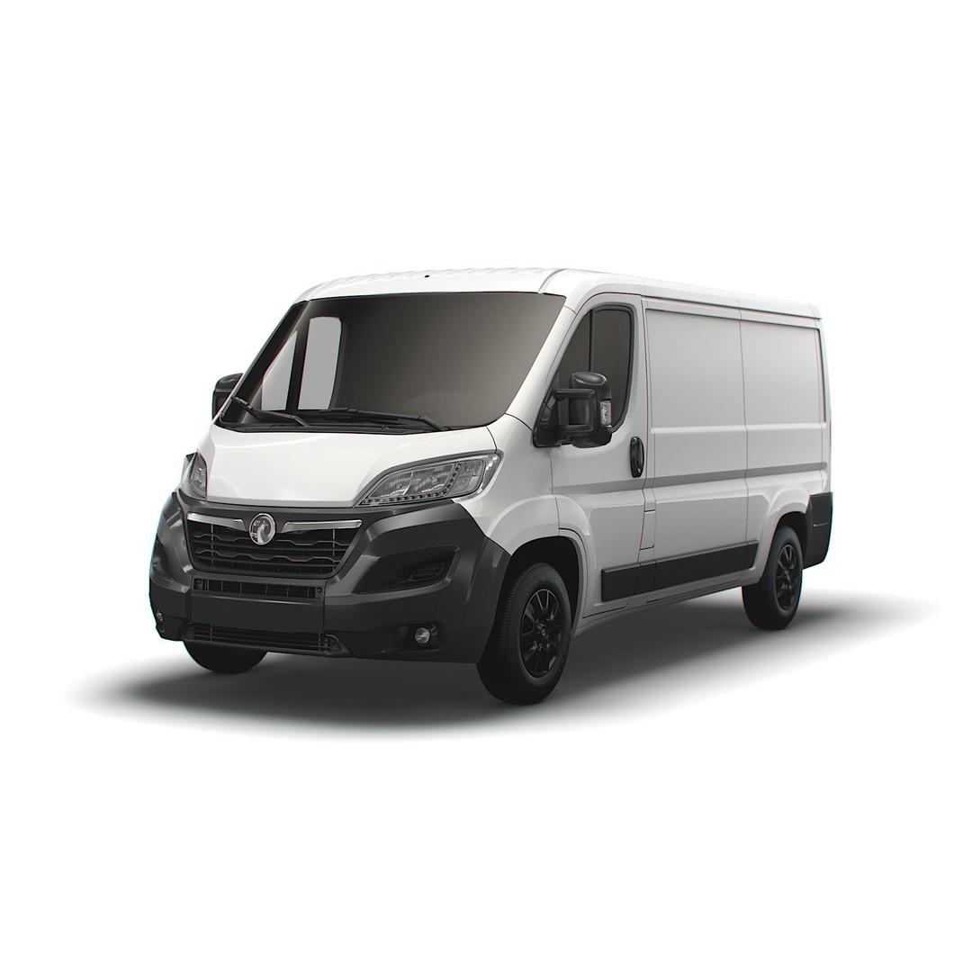 Vauxhall Movano Van L2H1 2022 3D Model – High Poly Game-Ready Asset, FBX - View 10