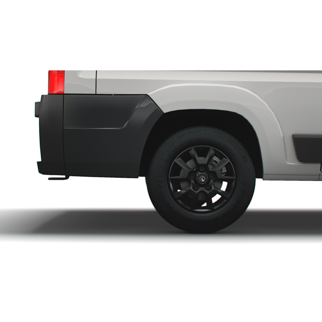 Vauxhall Movano Van L2H1 2022 3D Model – High Poly Game-Ready Asset, FBX - View 11