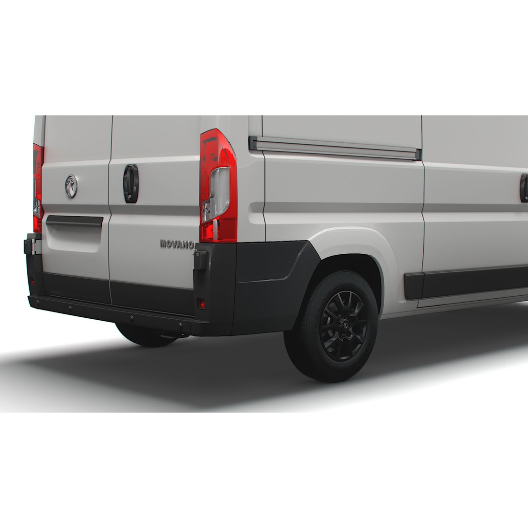 Vauxhall Movano Van L2H1 2022 3D Model – High Poly Game-Ready Asset, FBX - View 13