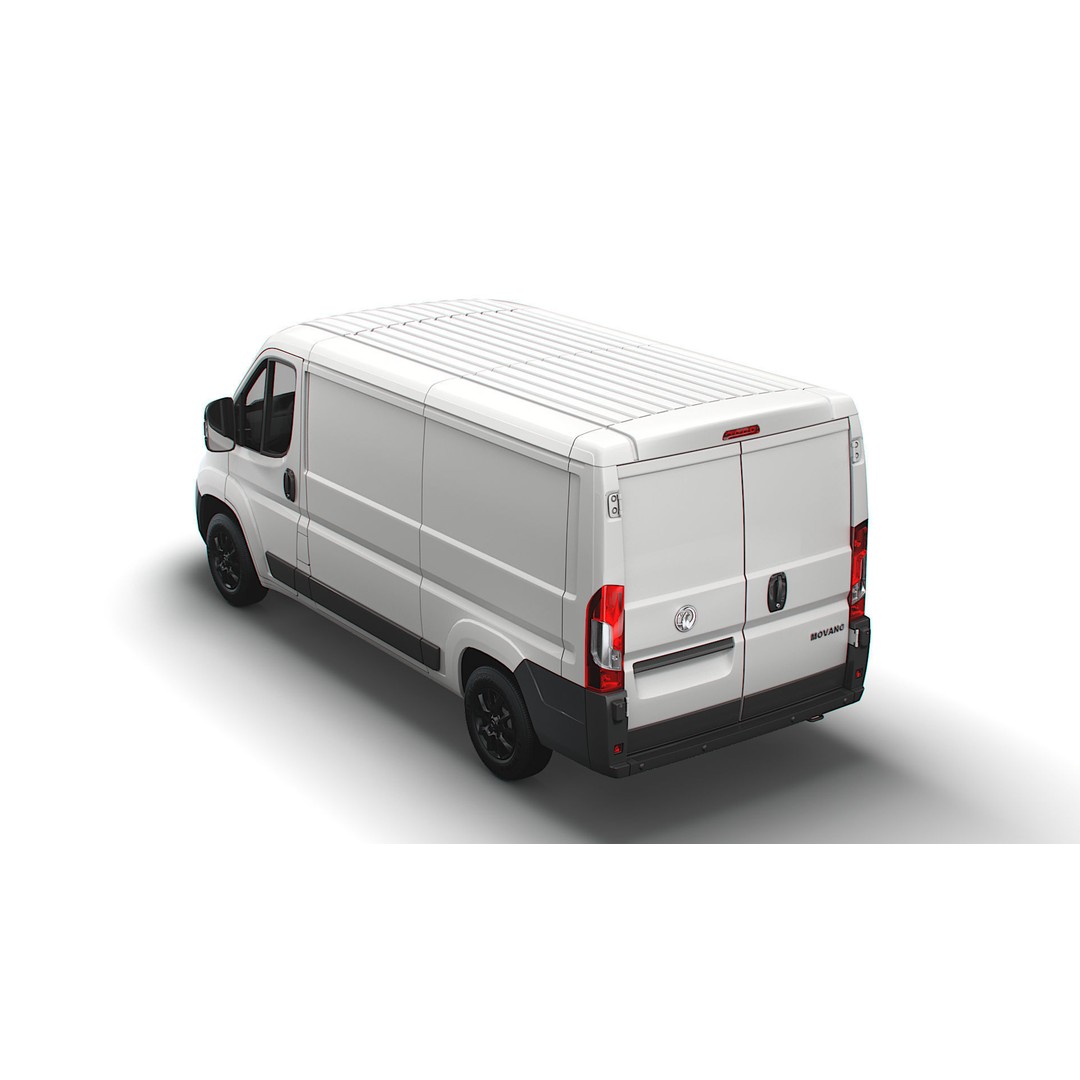 Vauxhall Movano Van L2H1 2022 3D Model – High Poly Game-Ready Asset, FBX - View 5