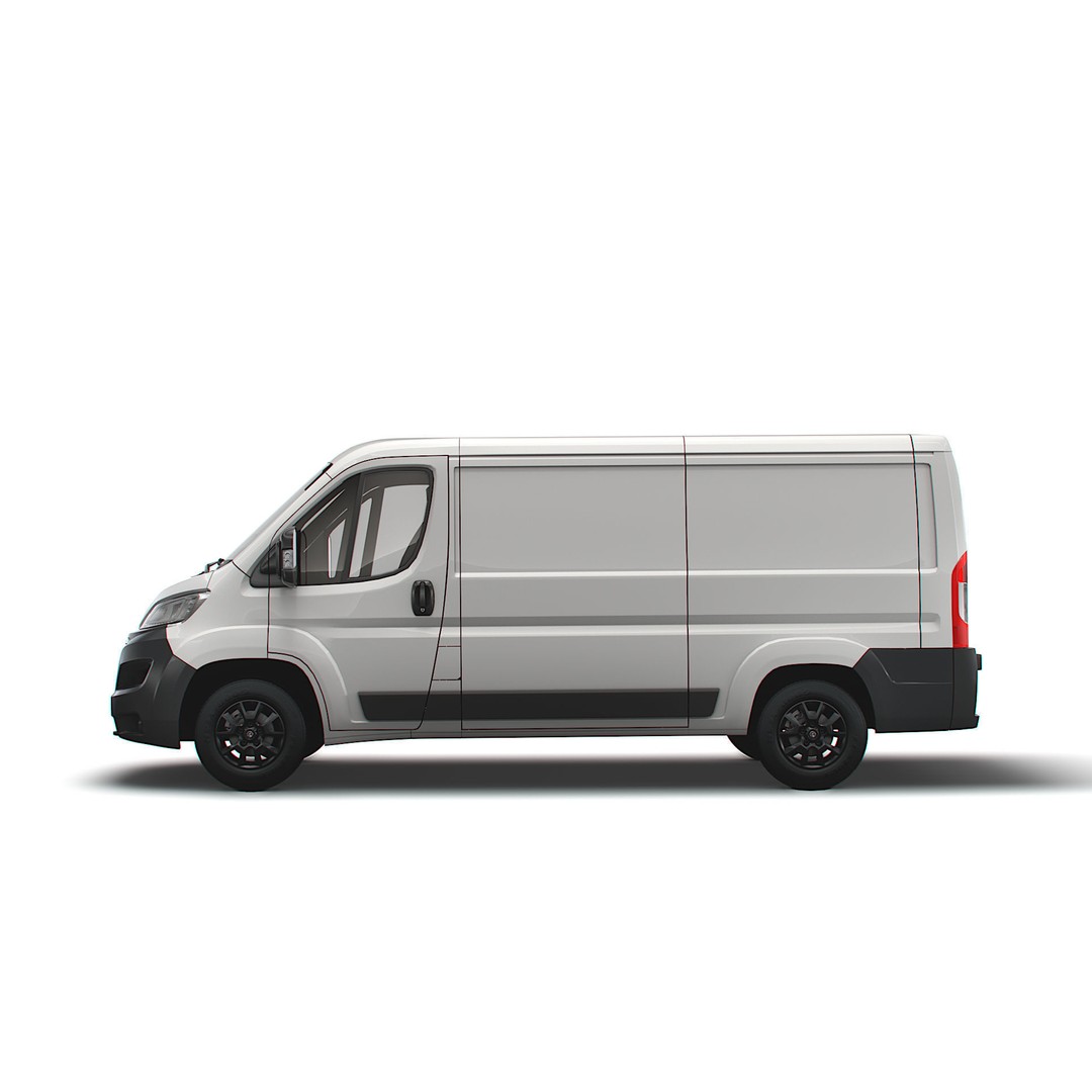 Vauxhall Movano Van L2H1 2022 3D Model – High Poly Game-Ready Asset, FBX - View 6