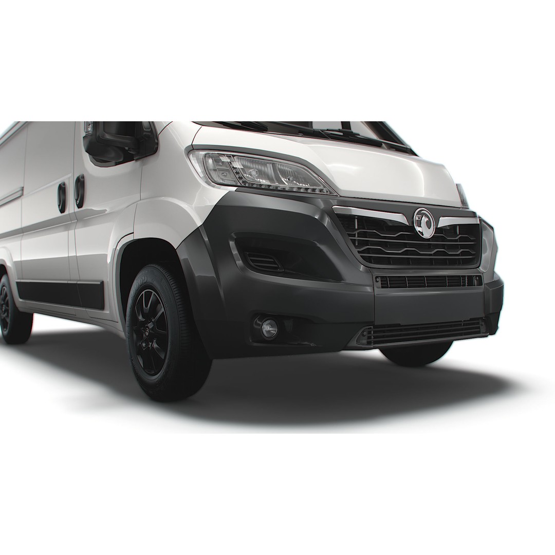 Vauxhall Movano Van L2H1 2022 3D Model – High Poly Game-Ready Asset, FBX - View 7