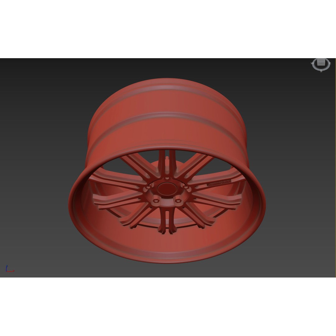 Work Varianza SC1 Wheel 3D Model – High Poly PBR Car Rim, FBX, OBJ - View 22