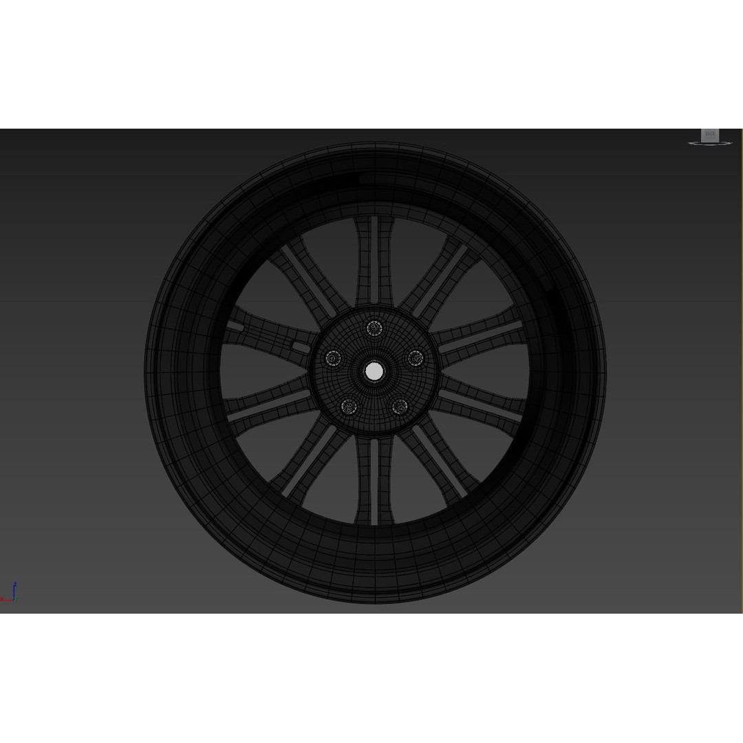 Work Varianza SC1 Wheel 3D Model – High Poly PBR Car Rim, FBX, OBJ - View 40