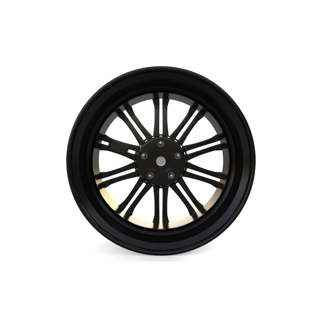 Work Varianza SC1 Wheel 3D Model – High Poly PBR Car Rim, FBX, OBJ - View 5