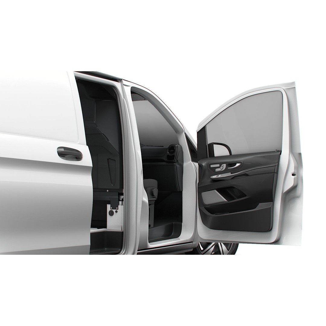 Mercedes Benz Vito L2 3D Model – HQ Interior, Game-Ready Formats - View 13