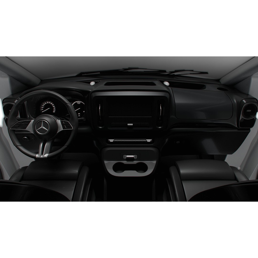 Mercedes Benz Vito L2 3D Model – HQ Interior, Game-Ready Formats - View 16