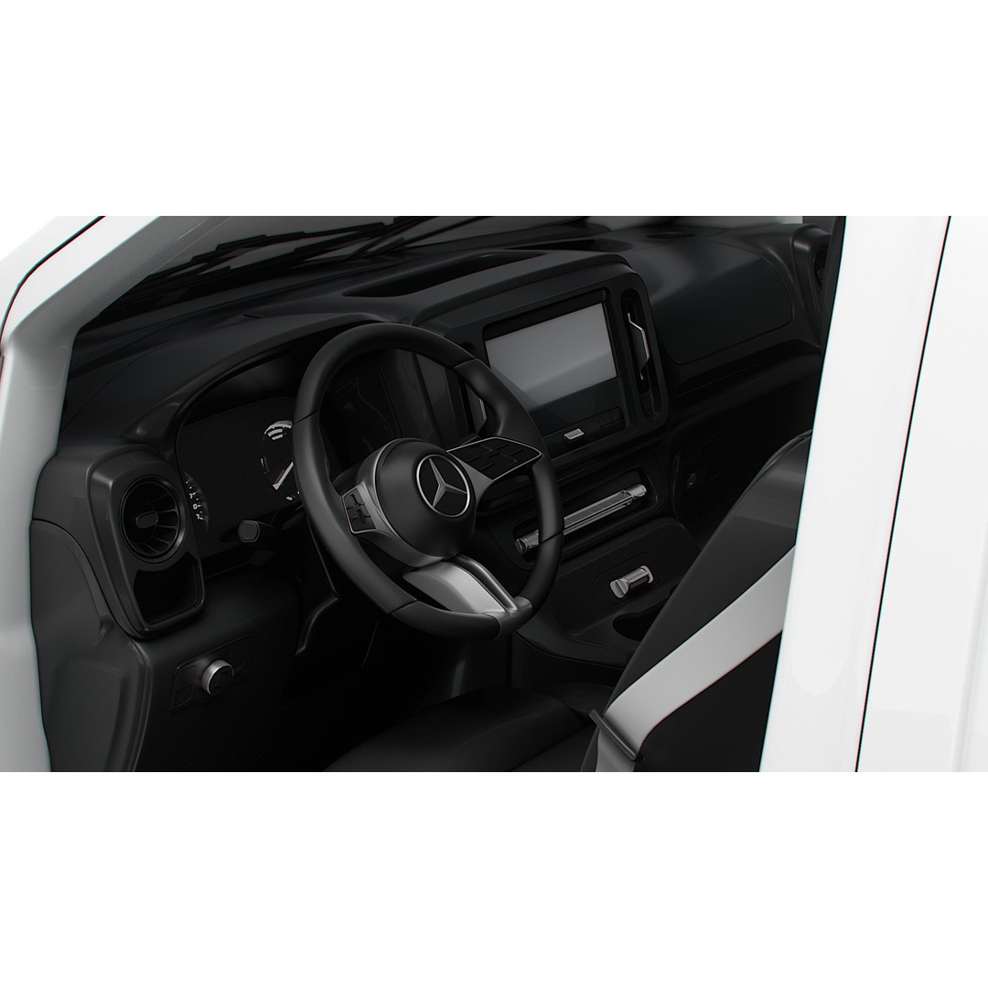 Mercedes Benz Vito L2 3D Model – HQ Interior, Game-Ready Formats - View 4