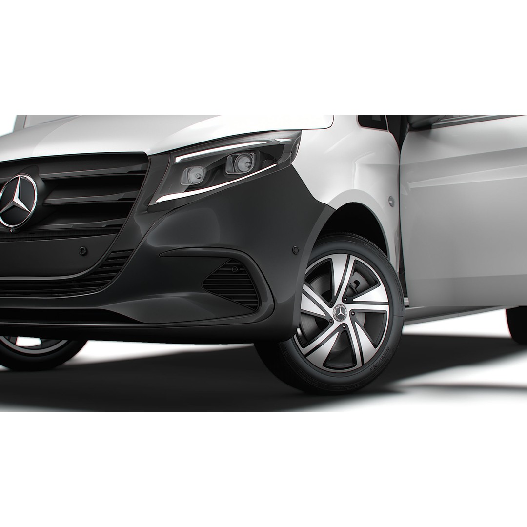 Mercedes Benz Vito L2 3D Model – HQ Interior, Game-Ready Formats - View 5
