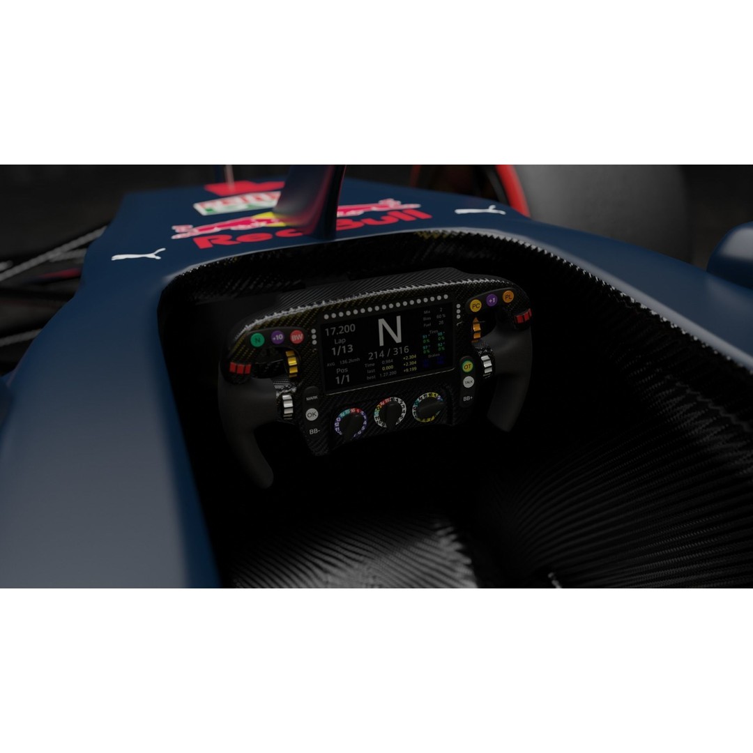 RedBull Formula 1 Car 3D Model – High Poly Game Asset, FBX - View 10