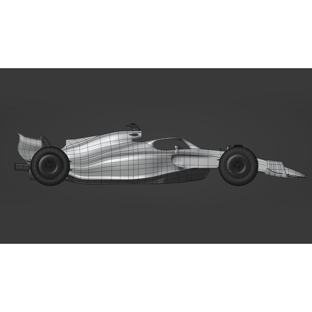 RedBull Formula 1 Car 3D Model – High Poly Game Asset, FBX - View 14