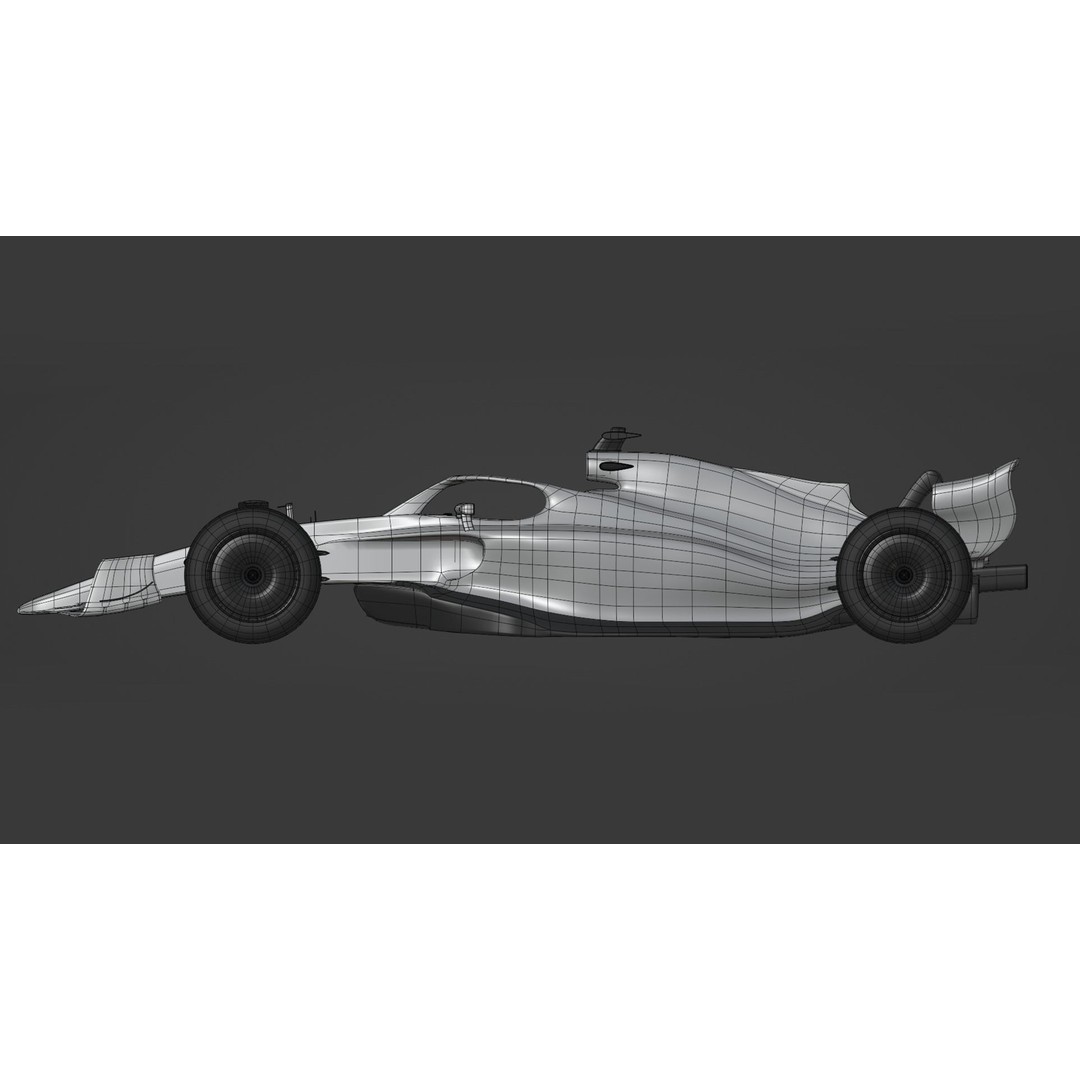 RedBull Formula 1 Car 3D Model – High Poly Game Asset, FBX - View 15