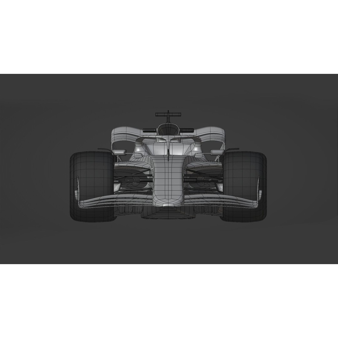 RedBull Formula 1 Car 3D Model – High Poly Game Asset, FBX - View 16