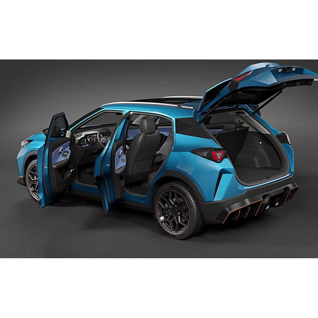2025 GAC Emzoom GS3 3D Model – Photorealistic Game Asset, FBX, OBJ - View 15