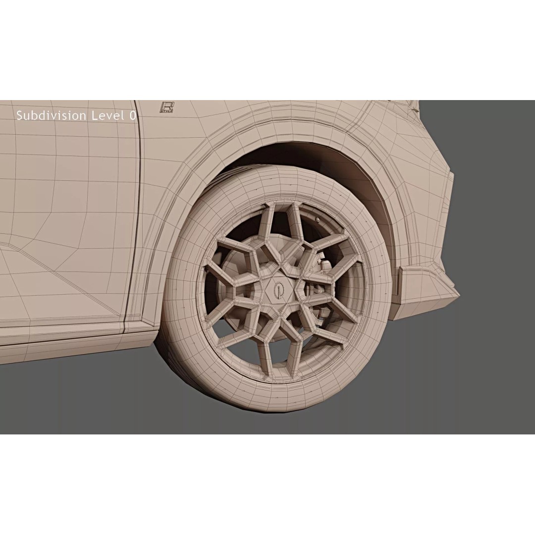 2025 GAC Emzoom GS3 3D Model – Photorealistic Game Asset, FBX, OBJ - View 34