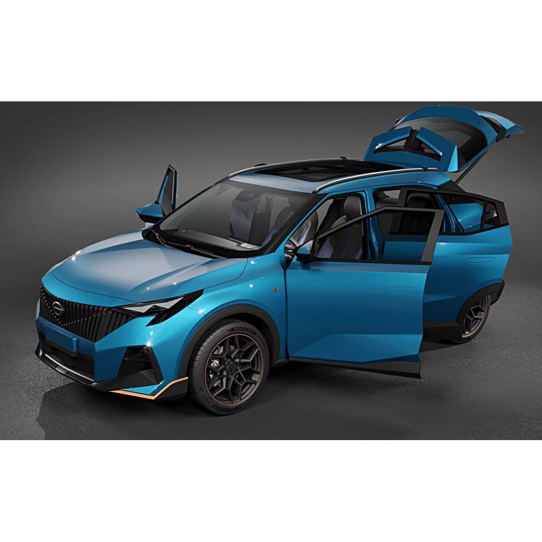 2025 GAC Emzoom GS3 3D Model – Photorealistic Game Asset, FBX, OBJ - View 4