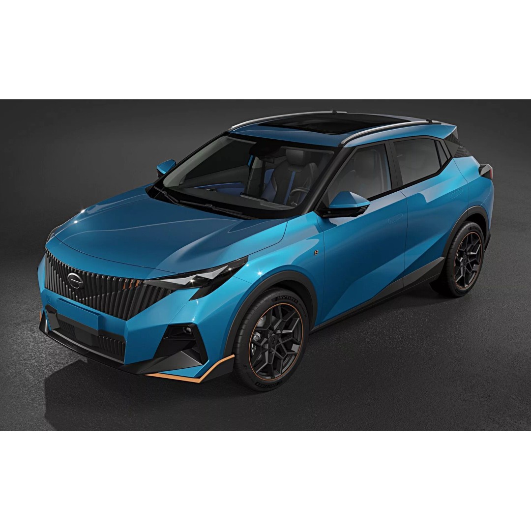 2025 GAC Emzoom GS3 3D Model – Photorealistic Game Asset, FBX, OBJ - View 8
