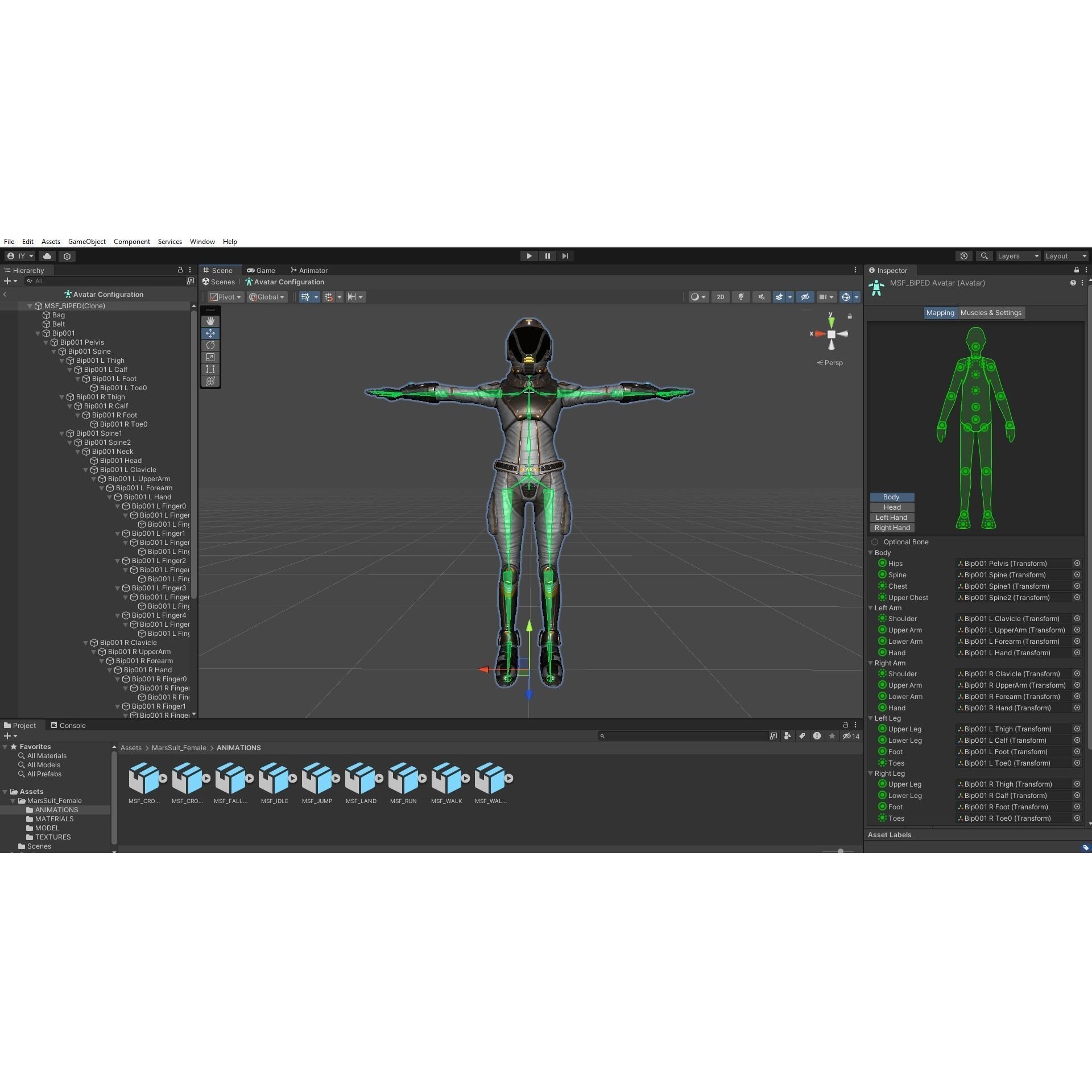 Mars Suit - Low-Poly Game-Ready 3D Model - View 16