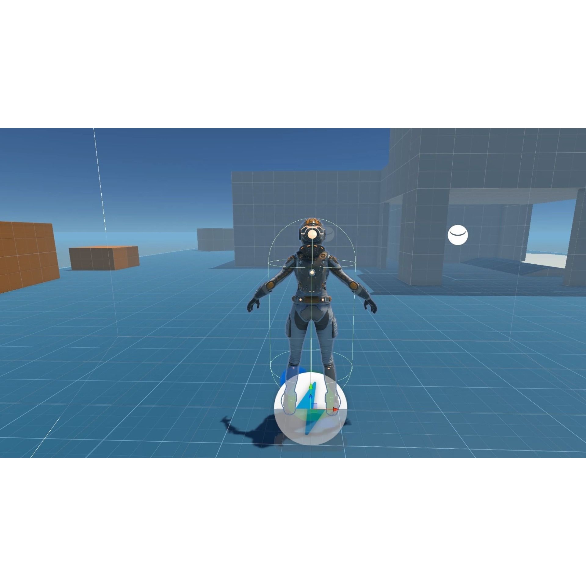 Mars Suit - Low-Poly Game-Ready 3D Model - View 18