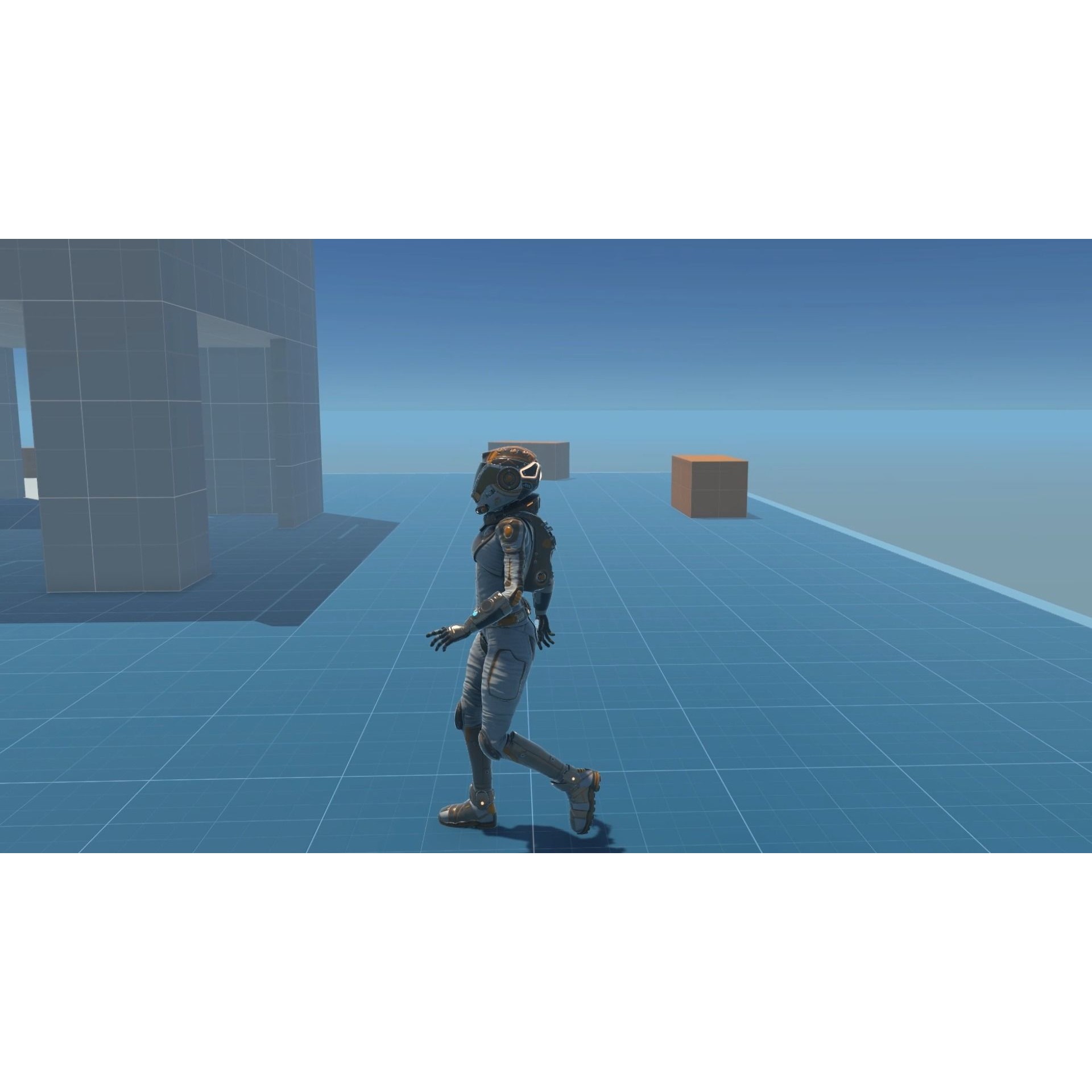 Mars Suit - Low-Poly Game-Ready 3D Model - View 19