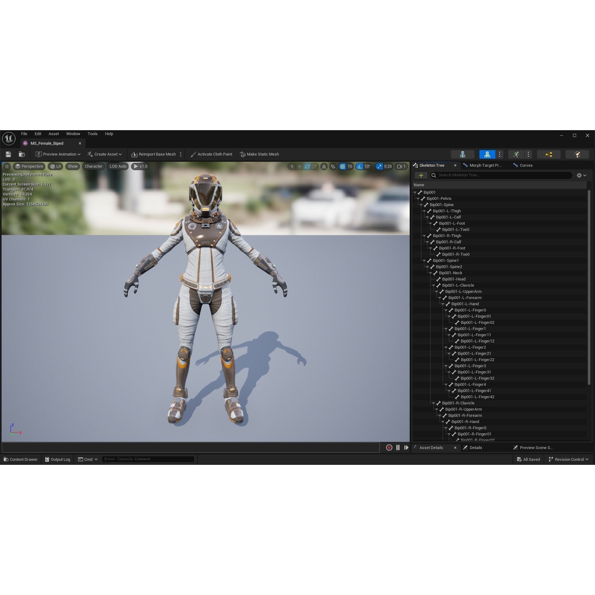 Mars Suit - Low-Poly Game-Ready 3D Model - View 22