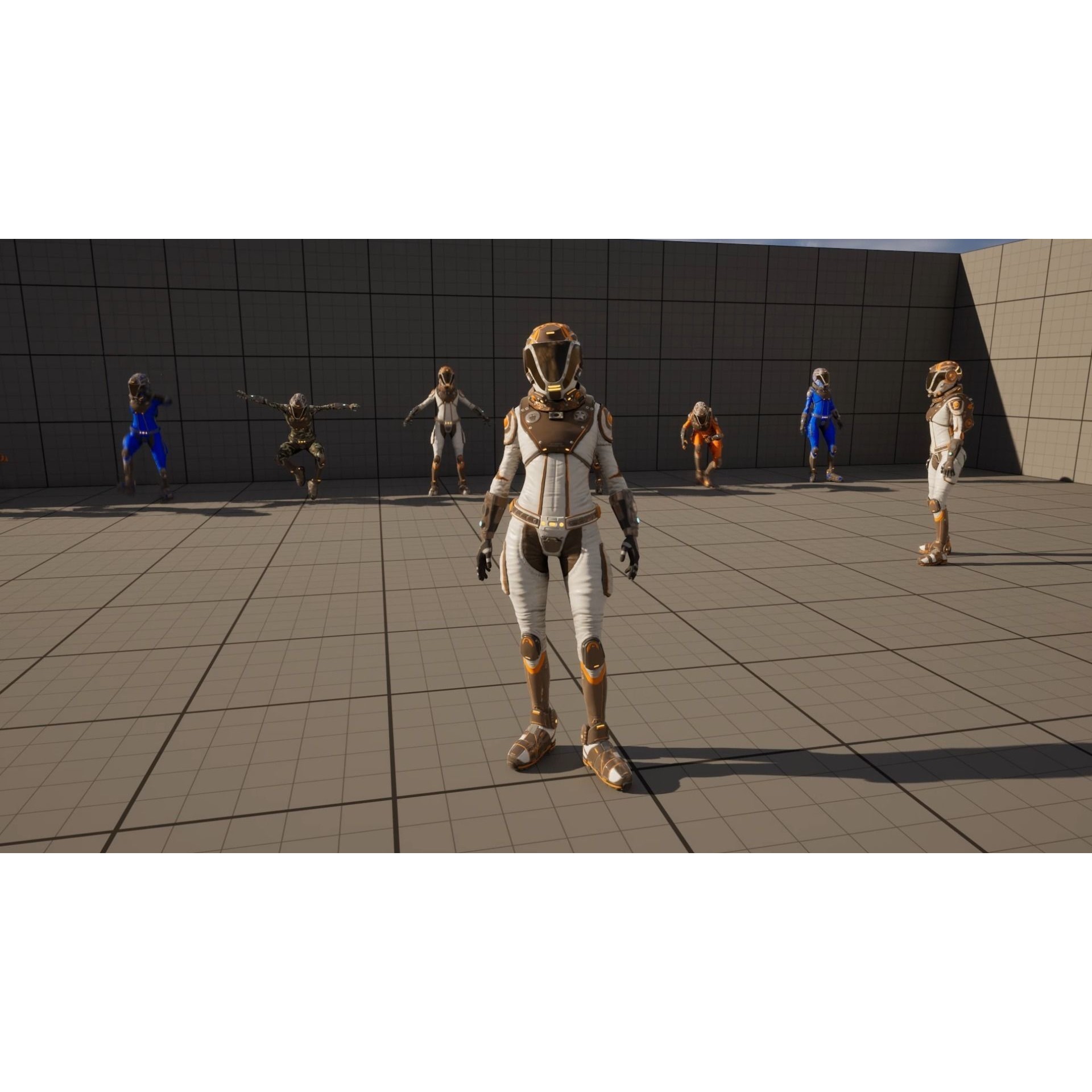 Mars Suit - Low-Poly Game-Ready 3D Model - View 25