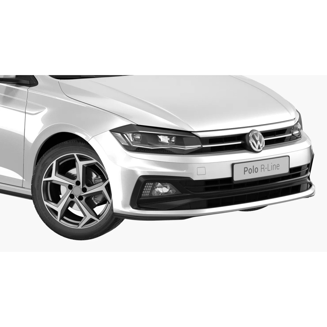 Volkswagen Polo 2018 3D Model – Simple Interior with PBR Textures, FBX - View 11