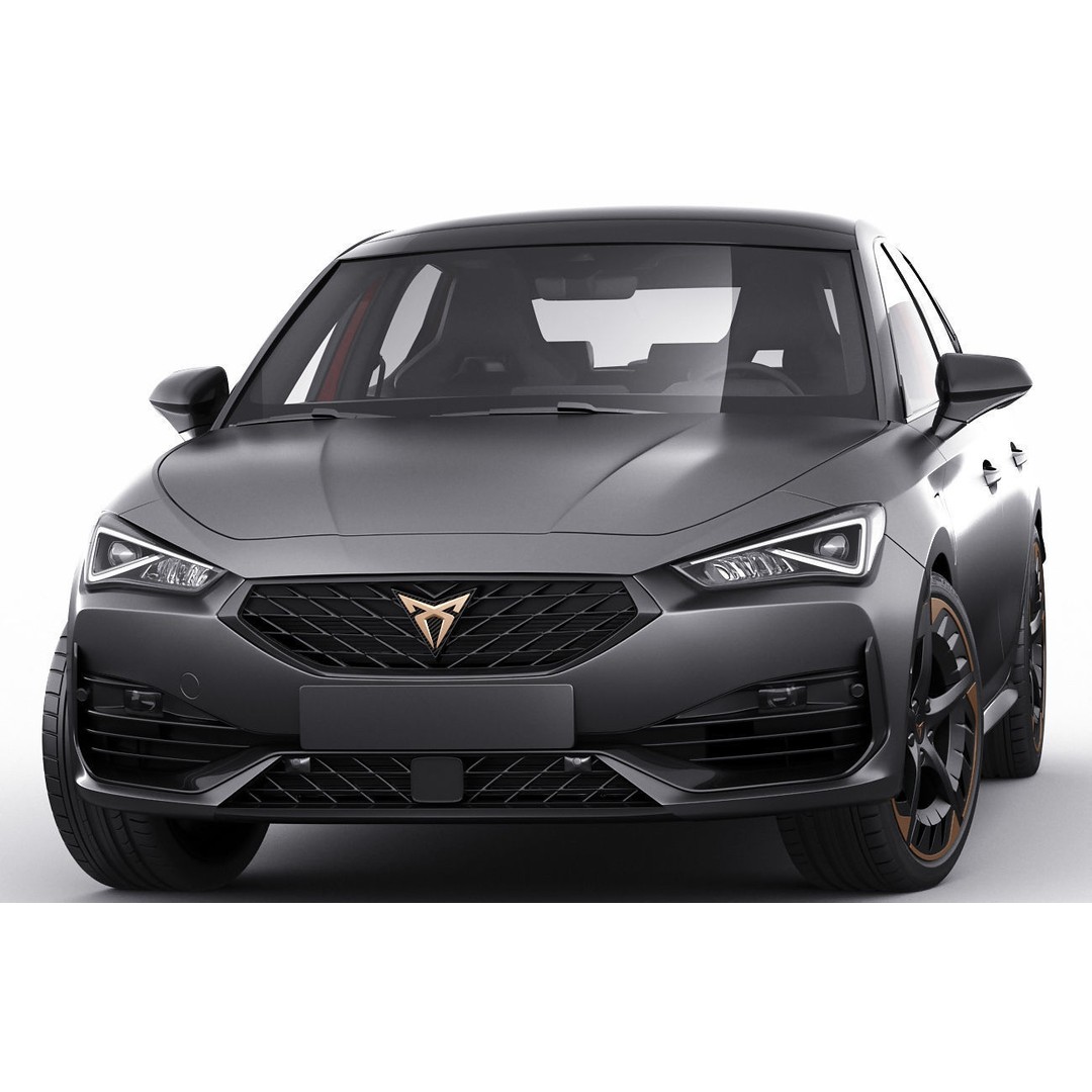 Cupra Leon 2021 3D Model – Detailed Sport Hatchback, FBX, OBJ - View 14