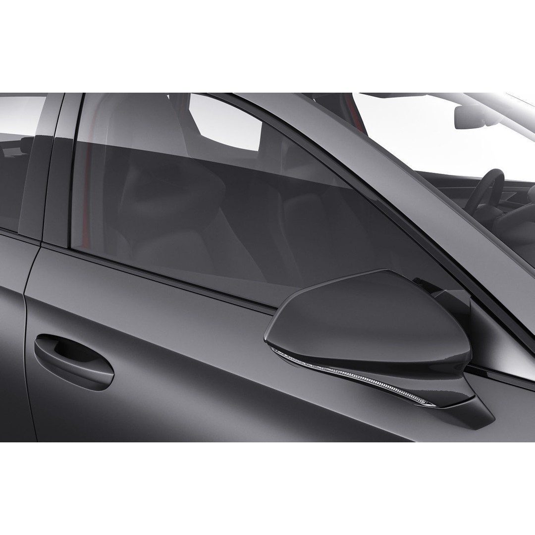 Cupra Leon 2021 3D Model – Detailed Sport Hatchback, FBX, OBJ - View 16