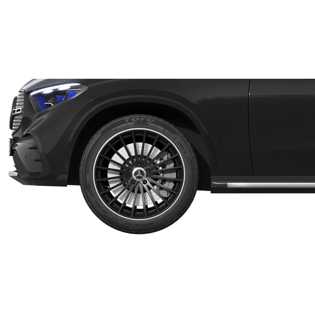 Mercedes-Benz GLC Coupe 2023 3D Model – High Poly SUV Asset, FBX - View 12