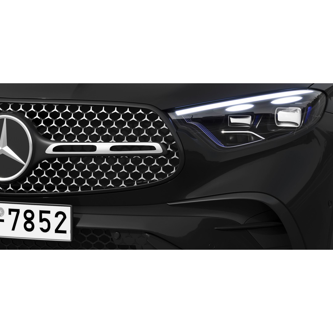 Mercedes-Benz GLC Coupe 2023 3D Model – High Poly SUV Asset, FBX - View 14