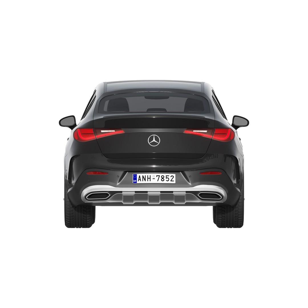 Mercedes-Benz GLC Coupe 2023 3D Model – High Poly SUV Asset, FBX - View 9