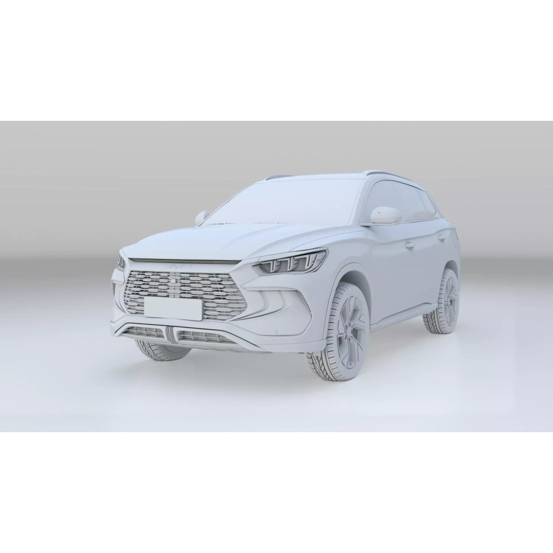 BYD Sealion 5 DM-i 3D Model – Compact Plug-In Hybrid SUV, FBX, Blender - View 17