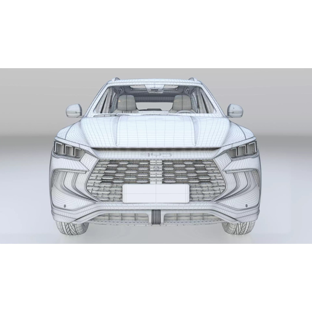 BYD Sealion 5 DM-i 3D Model – Compact Plug-In Hybrid SUV, FBX, Blender - View 21