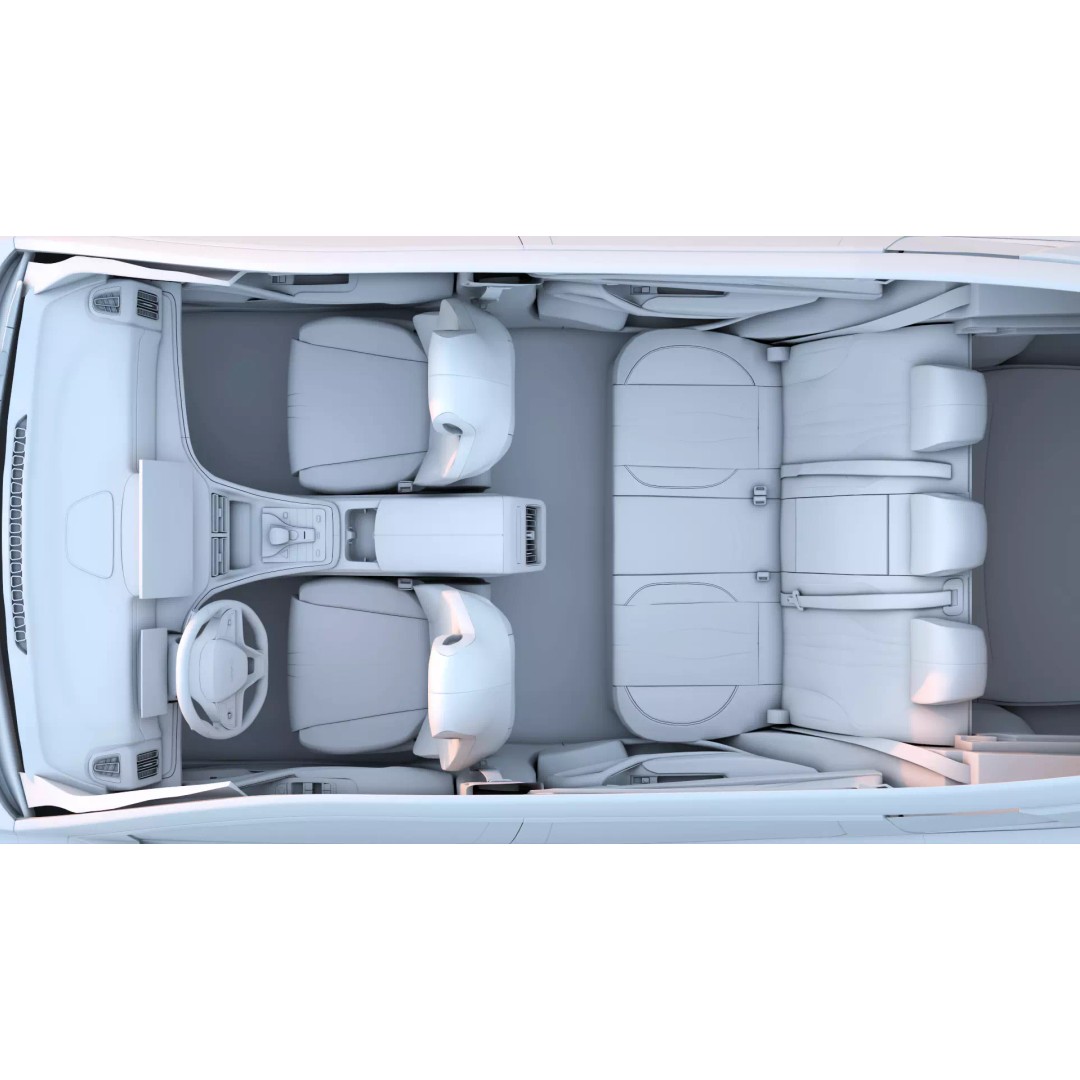 BYD Sealion 5 DM-i 3D Model – Compact Plug-In Hybrid SUV, FBX, Blender - View 30