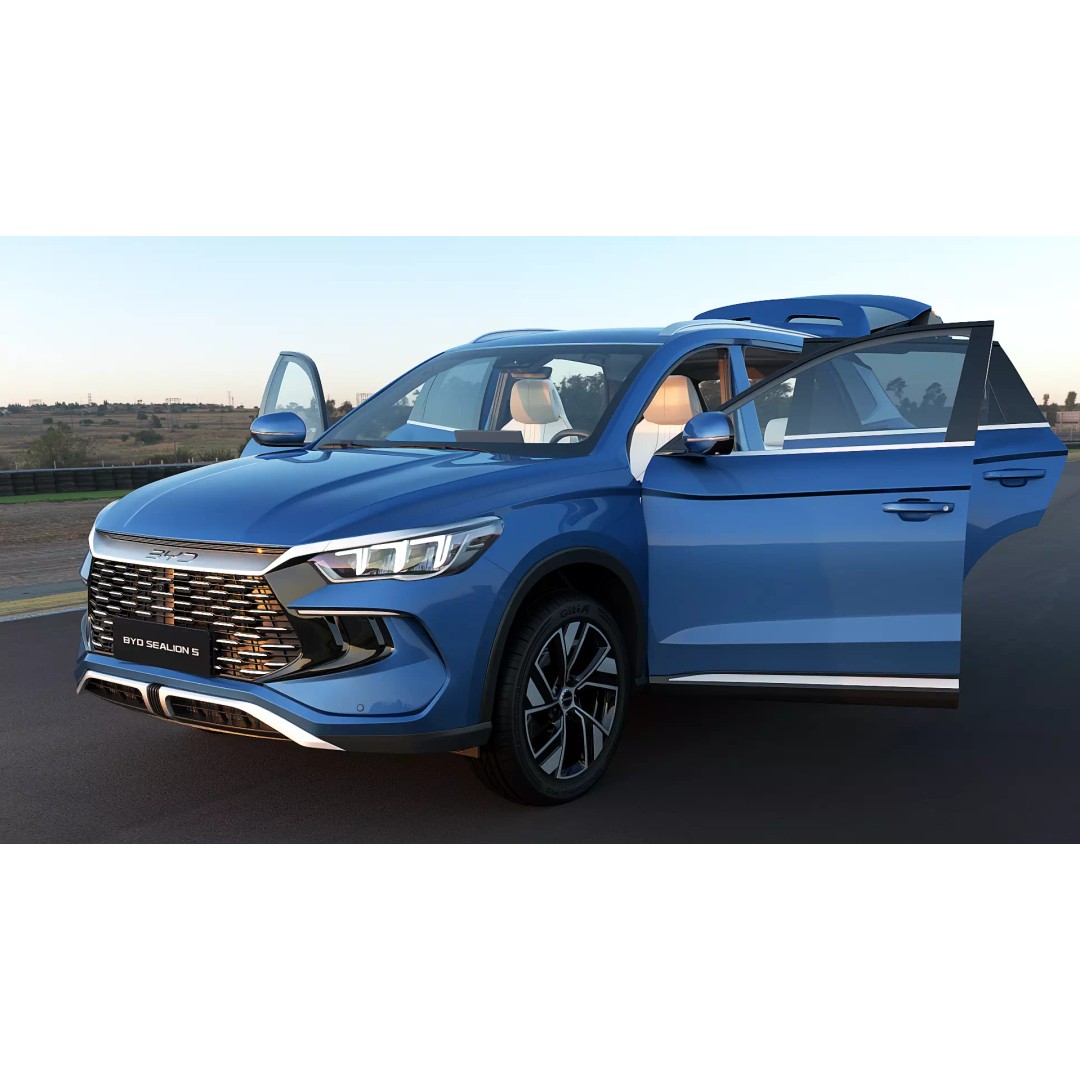 BYD Sealion 5 DM-i 3D Model – Compact Plug-In Hybrid SUV, FBX, Blender - View 7