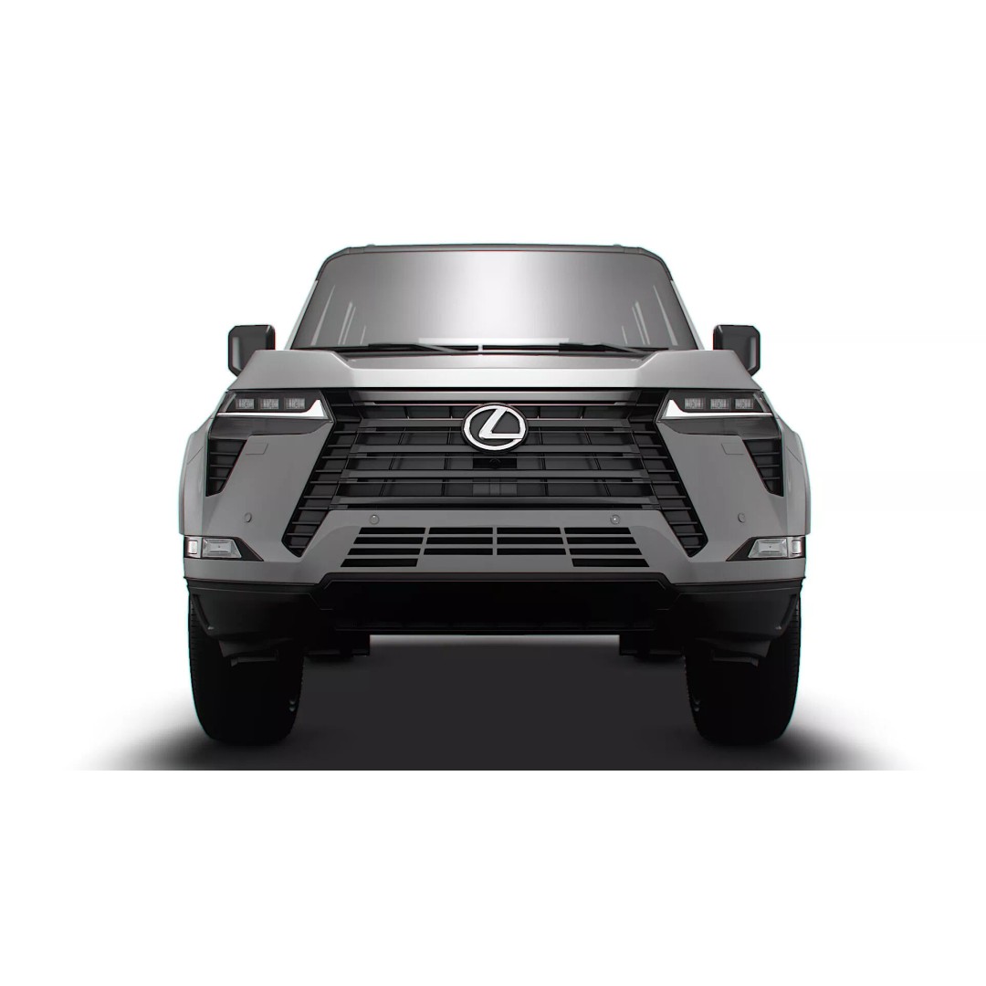 Lexus GX 550 Luxury 2025 3D Model – High Poly Game Asset, FBX, OBJ - View 7
