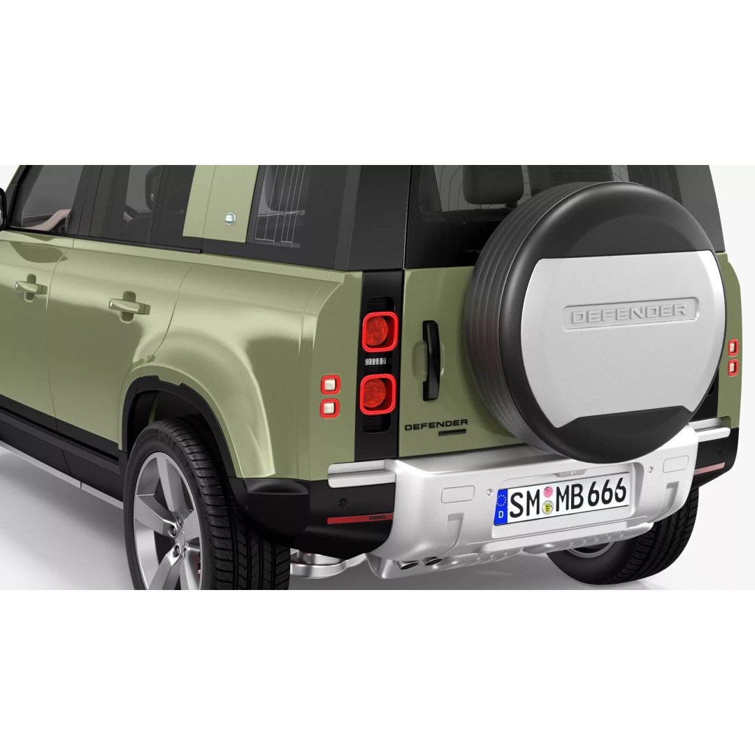 Land Rover Defender Country Pack 3D Model – High Poly Off-Road Vehicle, FBX - View 24