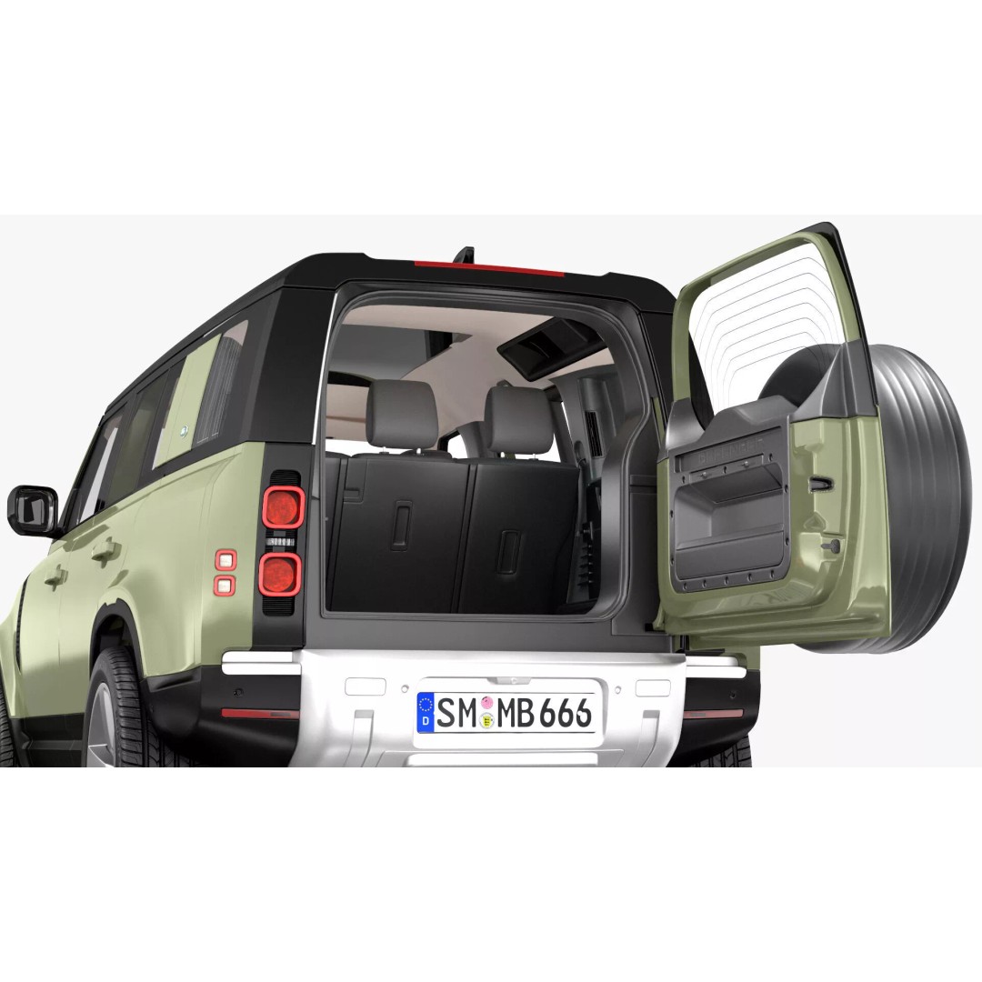 Land Rover Defender Country Pack 3D Model – High Poly Off-Road Vehicle, FBX - View 25