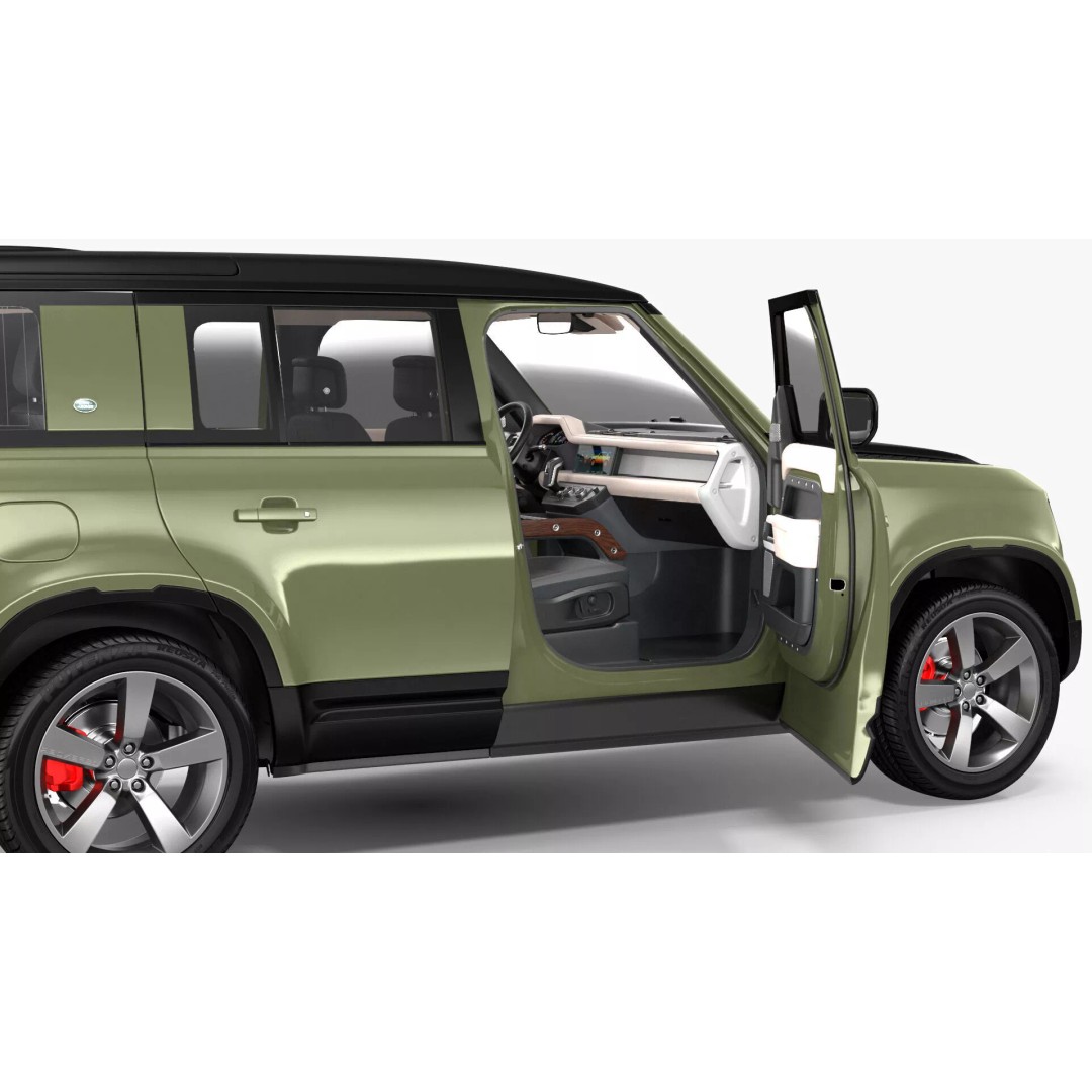 Land Rover Defender Country Pack 3D Model – High Poly Off-Road Vehicle, FBX - View 26