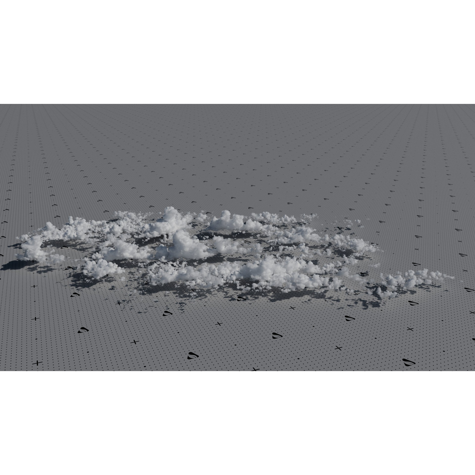 VDB Cumulonimbus Cloud Field - Ultra-High Resolution 3D Model - View 10