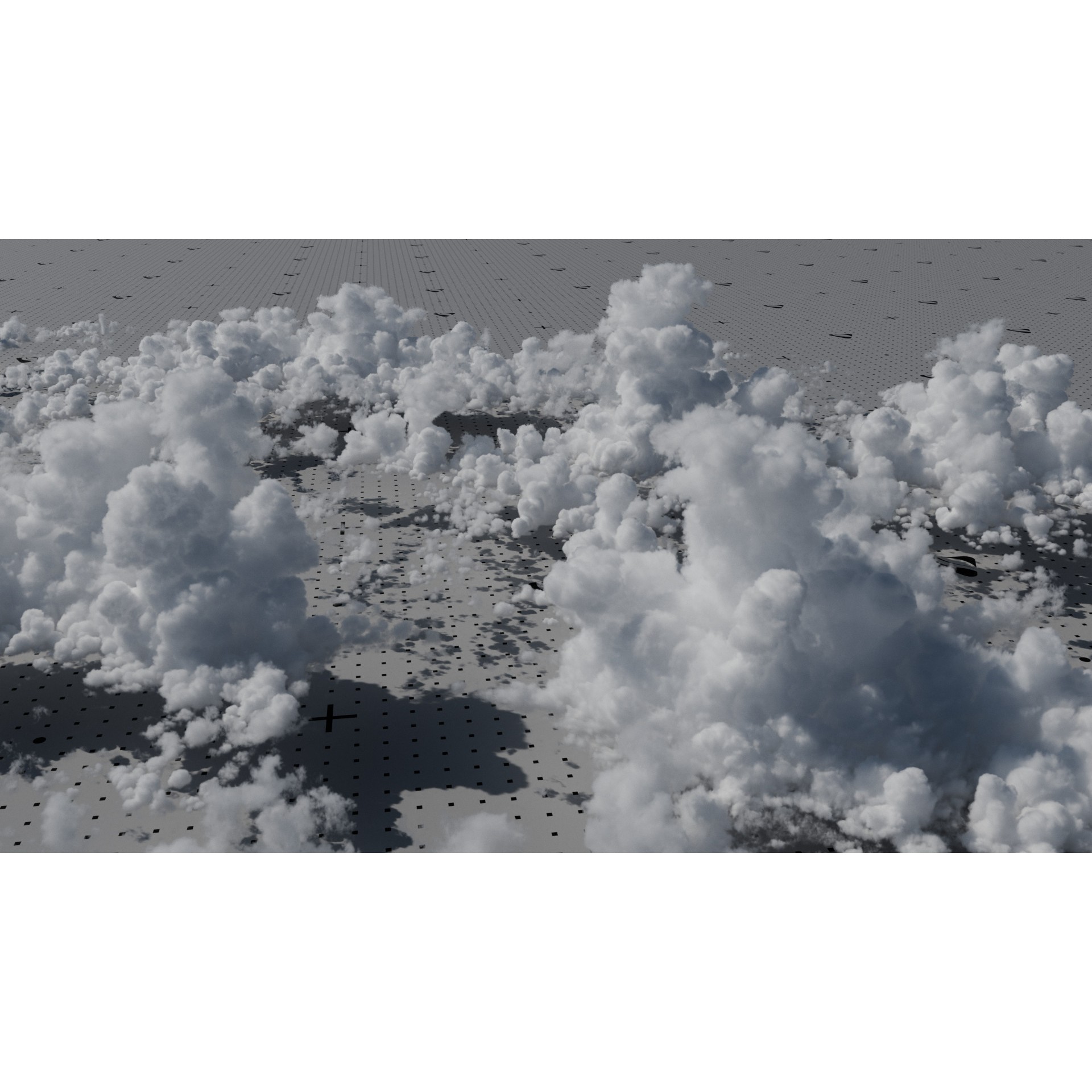 VDB Cumulonimbus Cloud Field - Ultra-High Resolution 3D Model - View 3