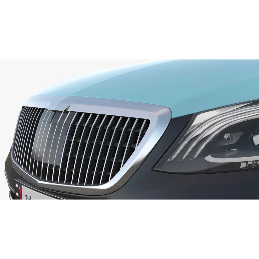 Luxury Limousine 3D Model – High Poly PBR Vehicle, FBX - View 13