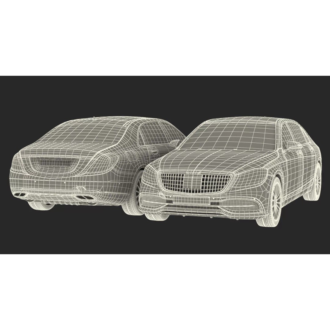 Luxury Limousine 3D Model – High Poly PBR Vehicle, FBX - View 40
