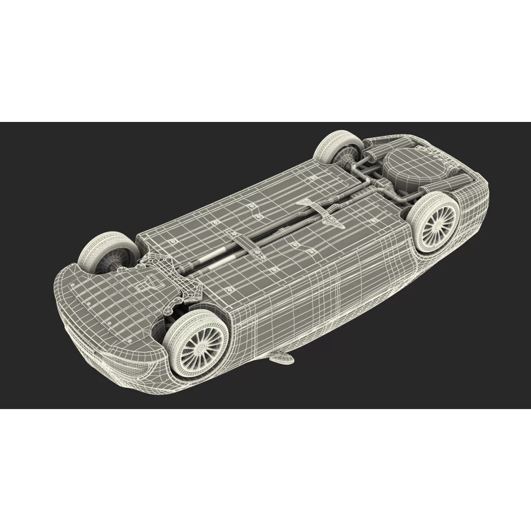 Luxury Limousine 3D Model – High Poly PBR Vehicle, FBX - View 41