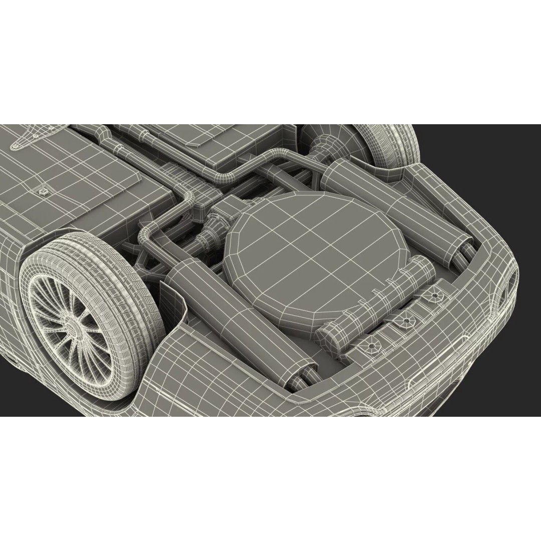 Luxury Limousine 3D Model – High Poly PBR Vehicle, FBX - View 42