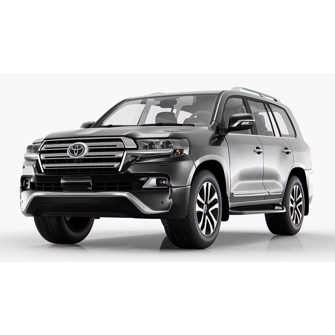 Toyota Land Cruiser 2016 3D Model – High Poly SUV, FBX, Blender - View 11